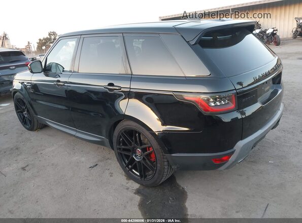 SALWG2RU4KA869410 2019 LAND ROVER RANGE ROVER SPORT Черный Задняя левая четверть