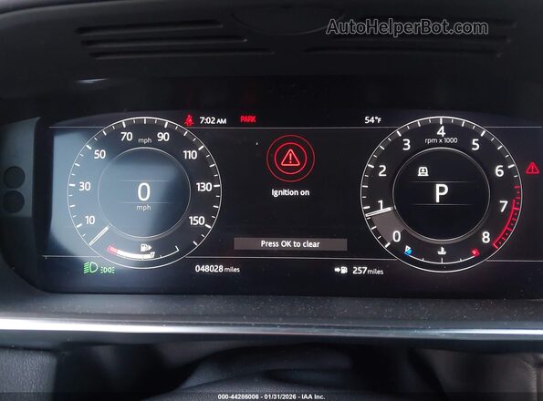 SALWG2RU4KA869410 2019 LAND ROVER RANGE ROVER SPORT Черный Вид задних сидений