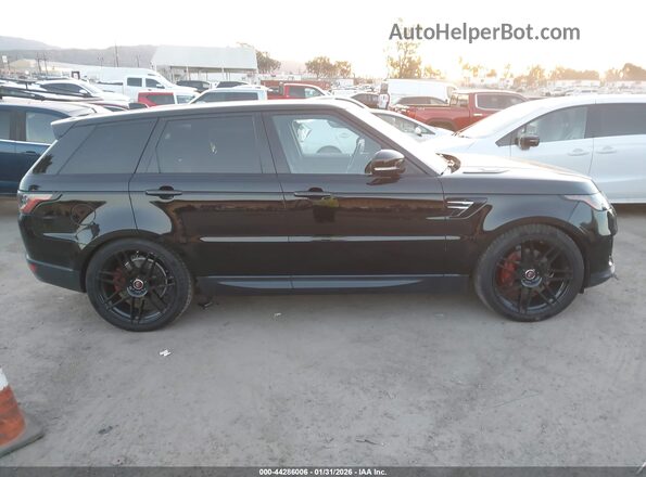 SALWG2RU4KA869410 2019 LAND ROVER RANGE ROVER SPORT Черный Вид задней части салона