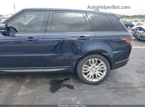 SALWG2RV7KA426127 2019 LAND ROVER RANGE ROVER SPORT Синий Вид спереди