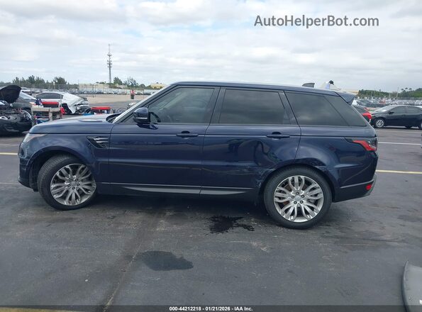 SALWG2RV7KA426127 2019 LAND ROVER RANGE ROVER SPORT Синий Панорамный вид салона 360°