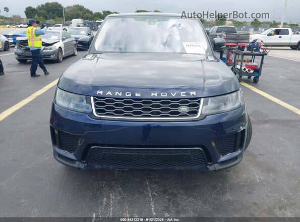 SALWG2RV7KA426127 2019 LAND ROVER RANGE ROVER SPORT Синий Вид щитка приборов
