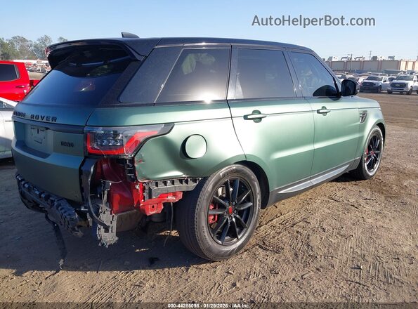 SALWG2RV8KA418909 2019 LAND ROVER RANGE ROVER SPORT Green Tył prawy