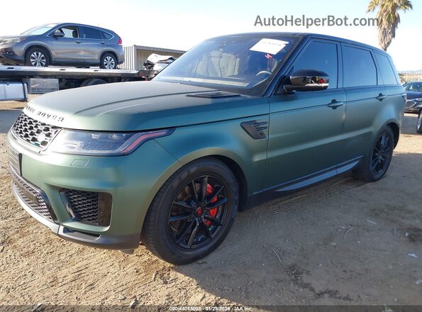 SALWG2RV8KA418909 2019 LAND ROVER RANGE ROVER SPORT Green Przód lewy
