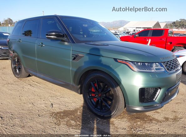 SALWG2RV8KA418909 2019 LAND ROVER RANGE ROVER SPORT Green Przód prawy