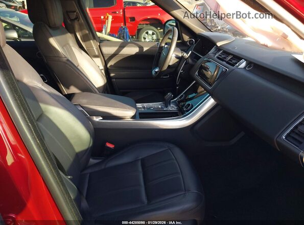 SALWG2RV8KA418909 2019 LAND ROVER RANGE ROVER SPORT Green Widok wnętrza z przodu