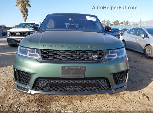 SALWG2RV8KA418909 2019 LAND ROVER RANGE ROVER SPORT Green Widok wnętrza z tyłu