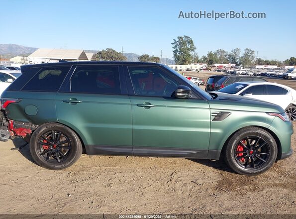 SALWG2RV8KA418909 2019 LAND ROVER RANGE ROVER SPORT Green Widok wnętrza 360 stopni
