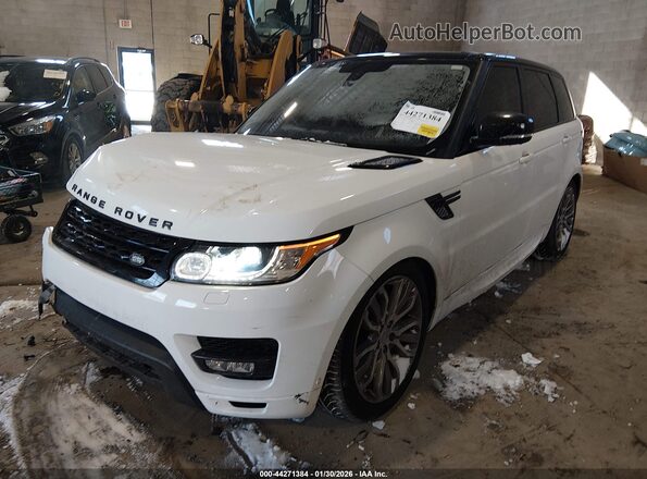 SALWR2EF5GA568783 2016 LAND ROVER RANGE ROVER SPORT White Передня ліва чверть