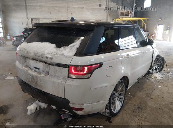 SALWR2EF5GA568783 2016 LAND ROVER RANGE ROVER SPORT White Задня права чверть