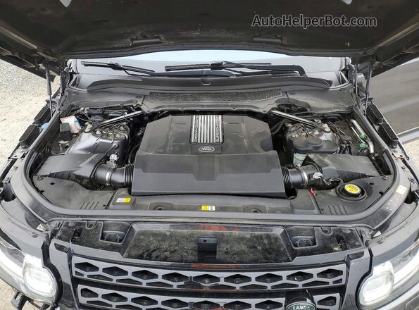 SALWR2EF8GA586727 2016 LAND ROVER RANGE Silver Widok komory silnika