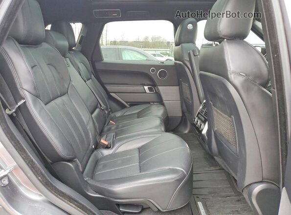 SALWR2EF8GA586727 2016 LAND ROVER RANGE Silver Widok wnętrza z tyłu