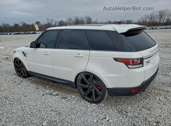 SALWR2EF9GA560492 2016 LAND ROVER RANGE Белый Задняя правая четверть