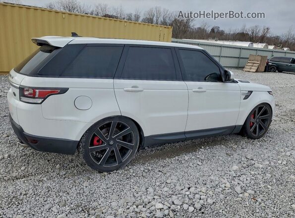 SALWR2EF9GA560492 2016 LAND ROVER RANGE Белый Передняя правая четверть