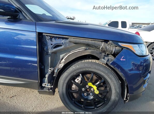 SALWR2FE5HA148321 2017 LAND ROVER RANGE ROVER SPORT Синий Вид спереди