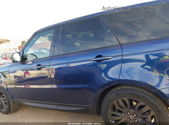 SALWR2FE5HA148321 2017 LAND ROVER RANGE ROVER SPORT Синий 
