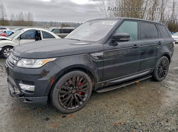 SALWR2FE5HA171811 2017 LAND ROVER RANGE Black Przód lewy