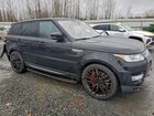 2017 Land Rover Range Rover Sport Sc Black vin: SALWR2FE5HA171811