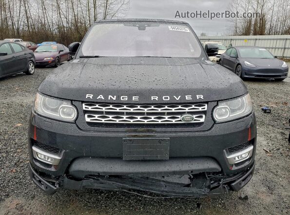 SALWR2FE5HA171811 2017 LAND ROVER RANGE Black Widok z przodu