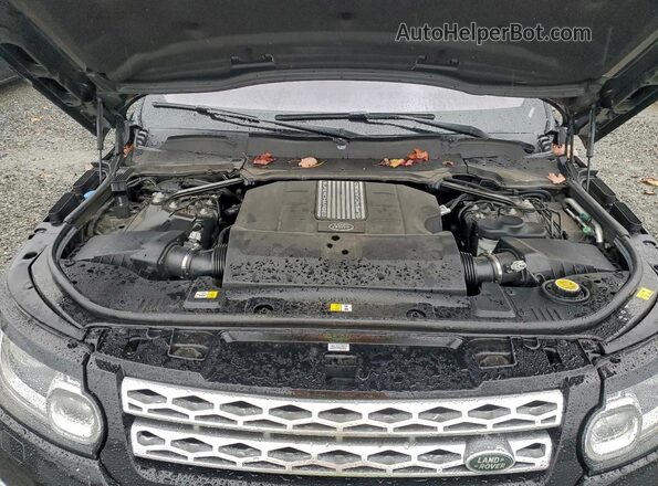 SALWR2FE5HA171811 2017 LAND ROVER RANGE Black Widok komory silnika