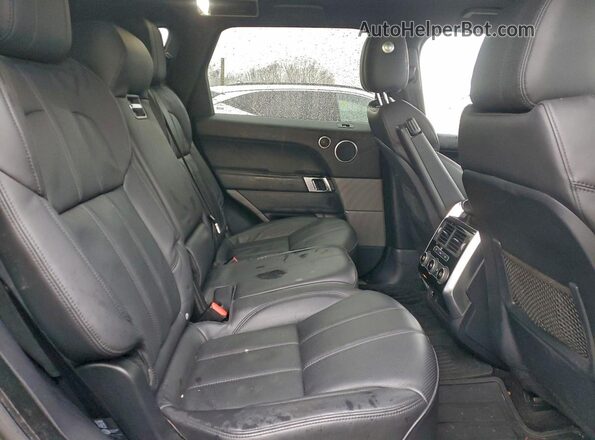 SALWR2FE5HA171811 2017 LAND ROVER RANGE Black Widok wnętrza z tyłu