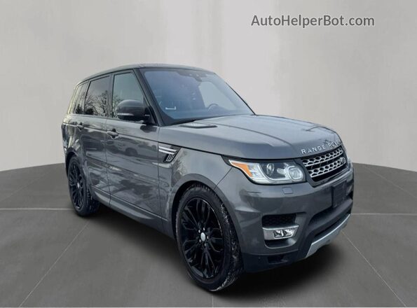 SALWR2FV1HA146758 2017 LAND ROVER RANGE ROVER Серый Передняя левая четверть