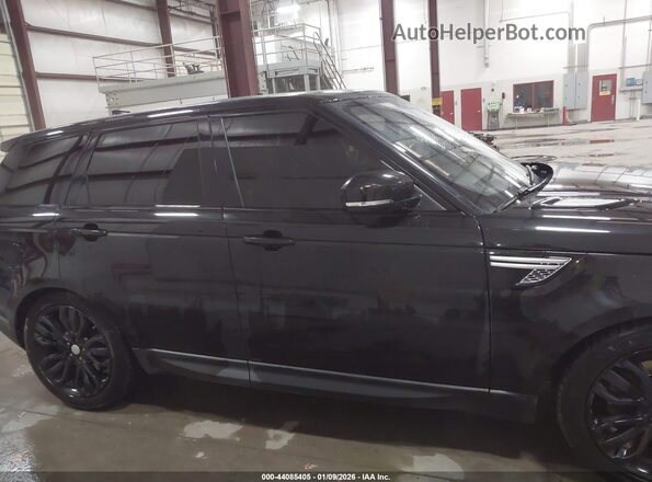 SALWR2FV4HA177289 2017 LAND ROVER RANGE ROVER SPORT Black Widok wnętrza z tyłu
