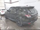 2017 Land Rover Range Rover Sport 3.0l V6 Supercharged Hse Black vin: SALWR2FV4HA177289 2017 Land Rover Range Rover Sport 3.0l V6 Supercharged Hse Black vin: SALWR2FV4HA177289