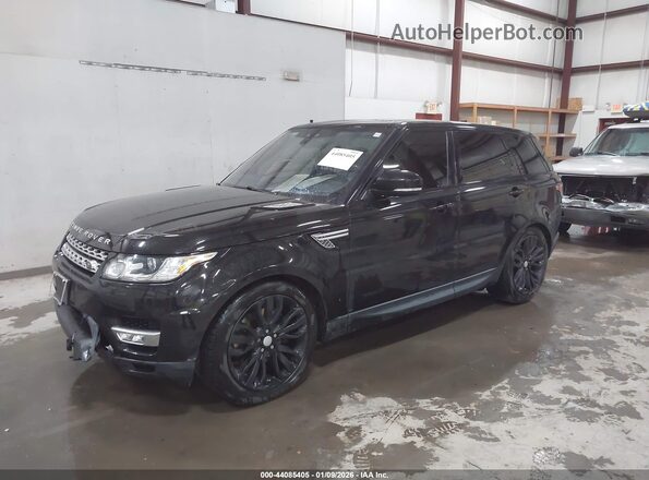 SALWR2FV4HA177289 2017 LAND ROVER RANGE ROVER SPORT Black Przód lewy