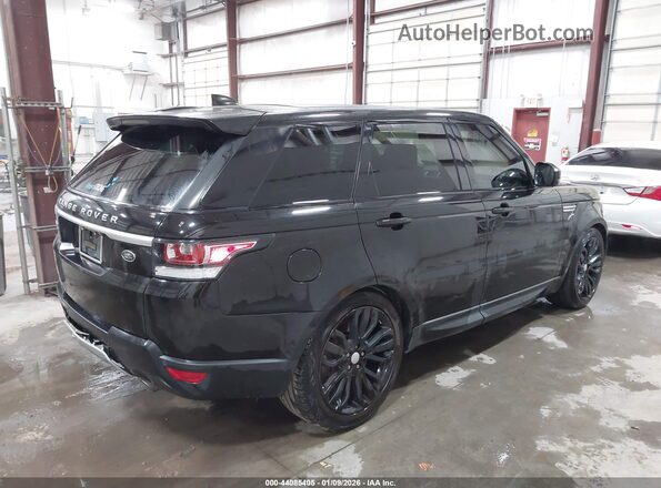 SALWR2FV4HA177289 2017 LAND ROVER RANGE ROVER SPORT Black Tył prawy