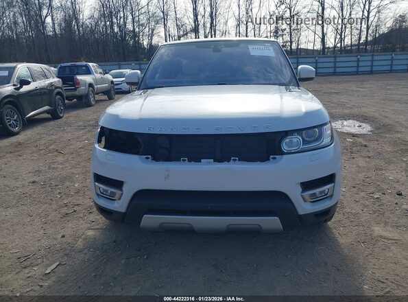 SALWR2FV6HA156024 2017 LAND ROVER RANGE ROVER SPORT White Instrument cluster view