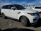 2017 Land Rover Range Rover Sport Hse White vin: SALWR2FV6HA176189 2017 Land Rover Range Rover Sport Hse White vin: SALWR2FV6HA176189