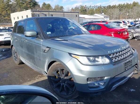 SALWR2FVXHA150971 2017 LAND ROVER RANGE ROVER SPORT Gray Przód prawy