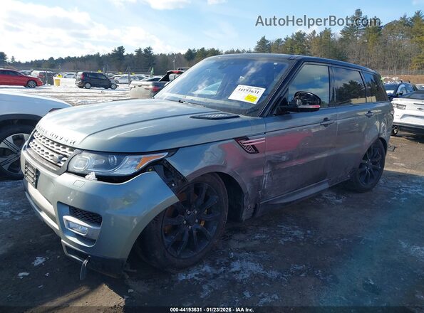 SALWR2FVXHA150971 2017 LAND ROVER RANGE ROVER SPORT Gray Przód lewy