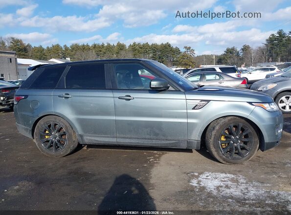 SALWR2FVXHA150971 2017 LAND ROVER RANGE ROVER SPORT Gray Widok wnętrza z tyłu