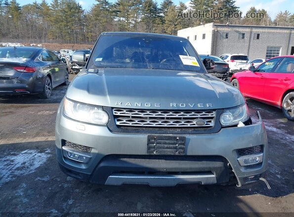 SALWR2FVXHA150971 2017 LAND ROVER RANGE ROVER SPORT Gray Widok zestawu wskaźników