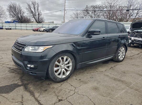 SALWR2KF2GA633674 2016 LAND ROVER RANGE Черный Передняя левая четверть