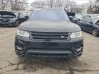 2016 Land Rover Range Rover Sport Hse Черный vin: SALWR2KF2GA633674