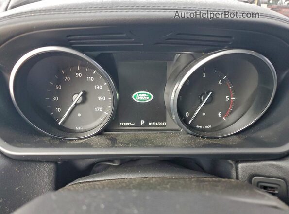 SALWR2KF2GA633674 2016 LAND ROVER RANGE Черный Вид щитка приборов