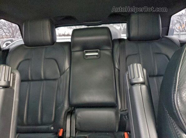 SALWR2KF2GA633674 2016 LAND ROVER RANGE Черный Вид задних сидений