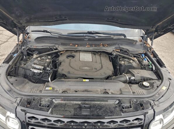 SALWR2KF2GA633674 2016 LAND ROVER RANGE Черный Вид подкапотного пространства