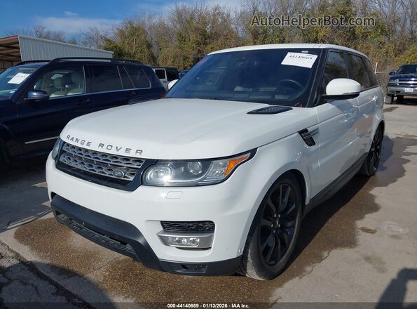 SALWR2KF3GA632498 2016 LAND ROVER RANGE ROVER SPORT White Vista tres cuartos delantera izquierda