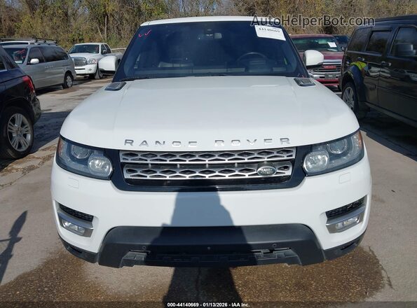 SALWR2KF3GA632498 2016 LAND ROVER RANGE ROVER SPORT White Vista del cuadro de instrumentos