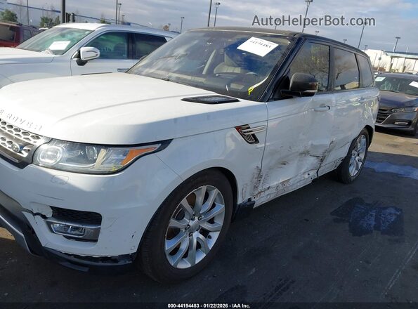 SALWR2KF7GA662300 2016 LAND ROVER RANGE ROVER SPORT White Front view