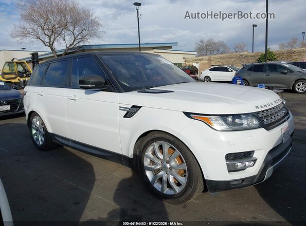 SALWR2KF7GA662300 2016 LAND ROVER RANGE ROVER SPORT White Rear interior view