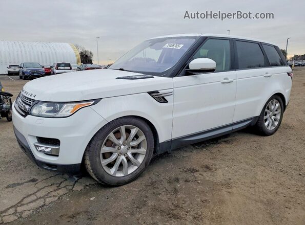 SALWR2PF3GA596059 2016 LAND ROVER RANGE ROVER Белый Передняя левая четверть