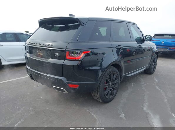 SALWR2RE1JA183424 2018 LAND ROVER RANGE ROVER SPORT Черный Задняя правая четверть