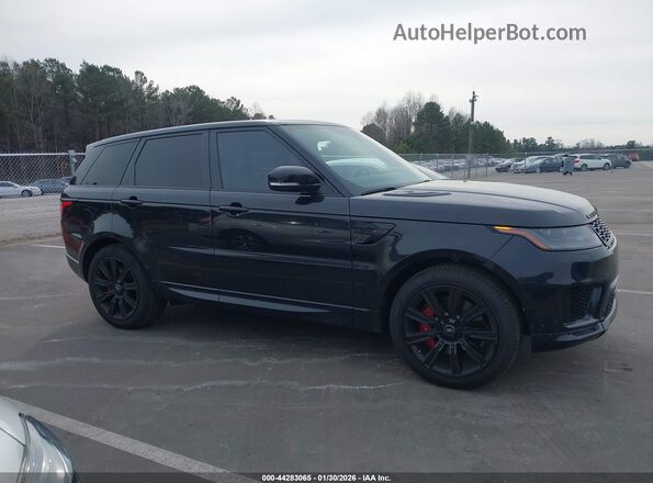 SALWR2RE1JA183424 2018 LAND ROVER RANGE ROVER SPORT Черный Вид задней части салона