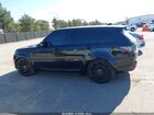 2018 Land Rover Range Rover Sport Supercharged/supercharged Dynamic Черный vin: SALWR2RE6JA182785