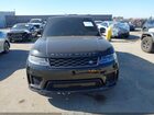 2018 Land Rover Range Rover Sport Supercharged/supercharged Dynamic Черный vin: SALWR2RE6JA182785